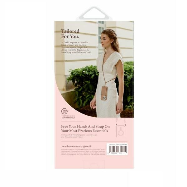 Uniq Coehl Lineær Magnetisk Opladning Case til iPhone 16 - opalescent