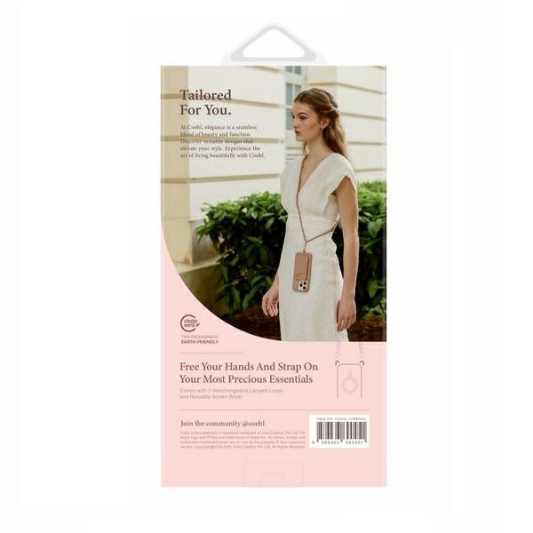 Uniq Coehl Lumino Magnetisk opladningsfoder til iPhone 16 - sølv