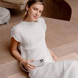 Uniq Coehl Verdure Magnetisk opladningsfoder til iPhone 16 Pro - gennemsigtig