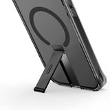 Uniq Eleva med Vertica Stand til iPhone 16 Pro - sort
