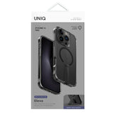 Uniq Eleva med Vertica Stand til iPhone 16 Pro - sort