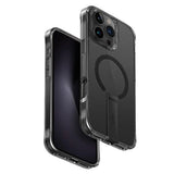 Uniq Eleva med Vertica Stand Case til iPhone 16 Pro Max - sort