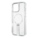 Uniq Eleva med Vertica Stand Case til iPhone 16 Pro Max - Gennemsigtig
