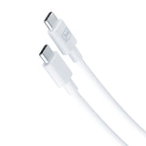 3mk Hyper Charger PD GaN 25W Wall Charger with USB-C Cable - White