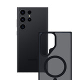 3mk Smoke MagCase with MagSafe for Samsung Galaxy S23 Ultra - semi-transparent