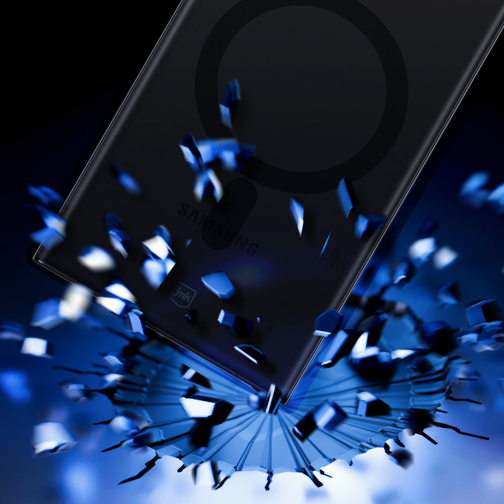 3mk Smoke MagCase with MagSafe for Samsung Galaxy S23 Ultra - semi-transparent