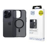 3mk Smoke MagCase med MagSafe til iPhone 15 Pro Max - Halvt gennemsigtigt