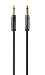 Gembird Cable CCAP-444-0.75M (Mini Jack M - Mini Jack M; 0,75m; black color) lydkabel 3.5mm Sort
