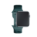 3mk Silicone Watch Strap for Apple Watch 42 / 44 / 45 / 49 mm - green