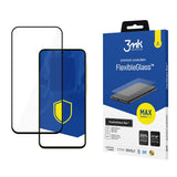 Hærdet glas 3mk FlexibleGlass Max Black til Samsung Galaxy A35 5G