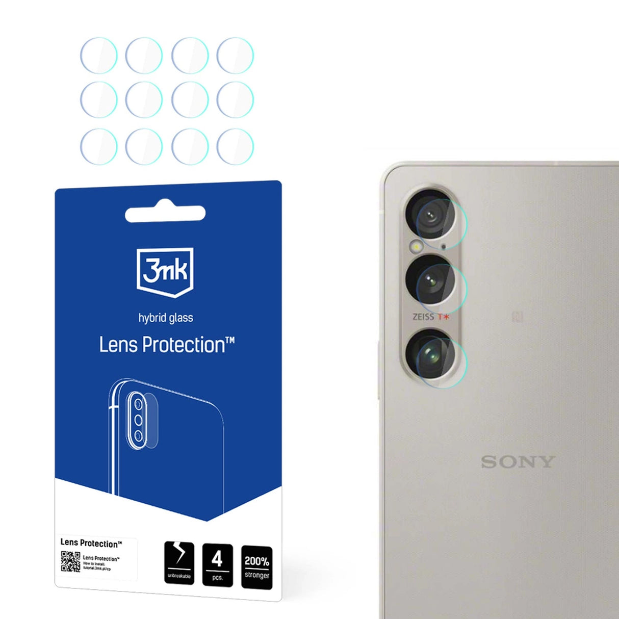 Kamera Cover 3mk Lens Protection til Sony Xperia 1 VI