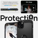 Spigen Tough Armor Magsafe Iphone 15 Sort