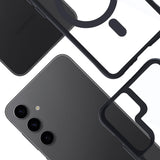 3mk Satin Armor MagCase til Samsung Galaxy S24 - Gennemsigtig