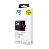 3mk Wallet Case til iPhone 15 Plus - sort