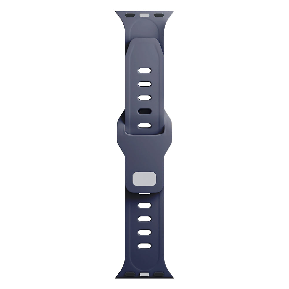 3mk Silicone Watch Strap for Apple Watch 42 / 44 / 45 / 49 mm - gray