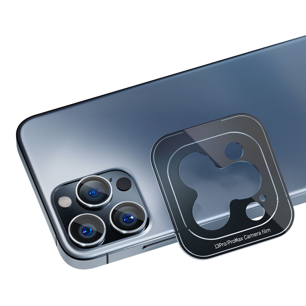 3mk Lens Protection Pro Camera Cover med sort ramme til iPhone 16 Pro / 16 Pro Max