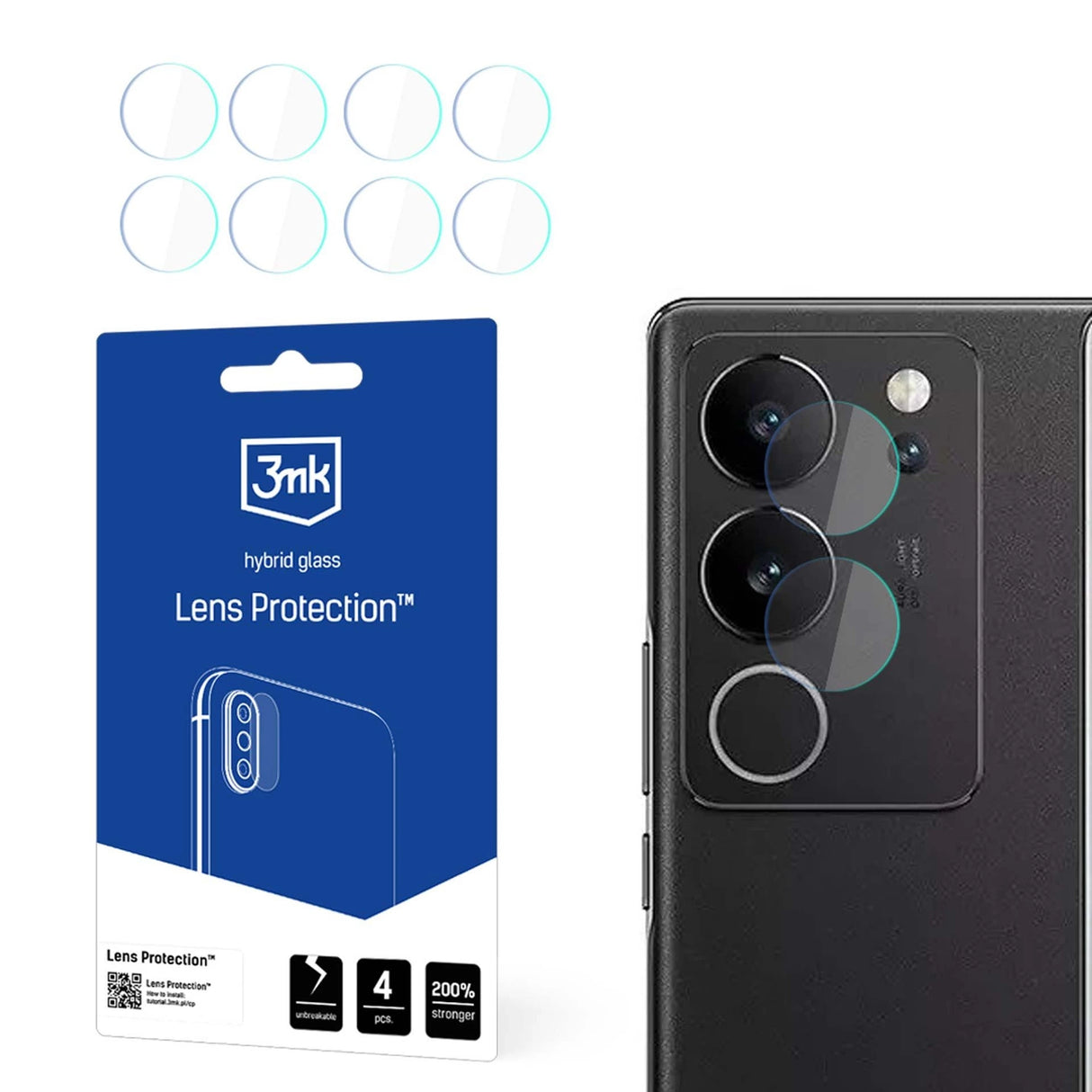 Kamera Cover 3mk Lens Protection til Vivo V29 5G