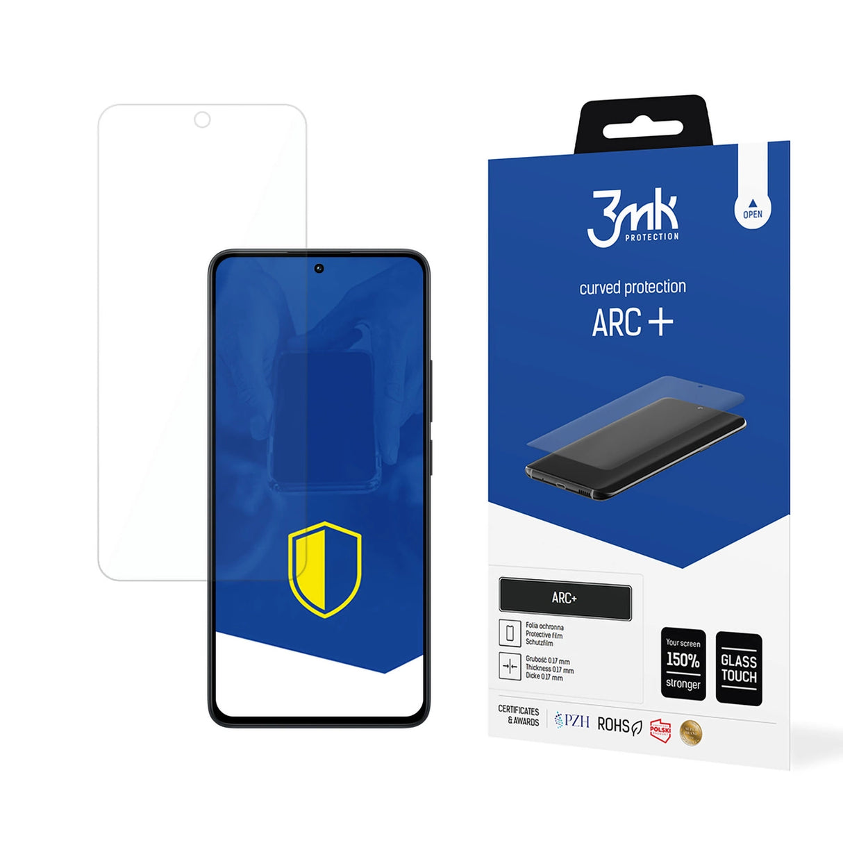 3mk ARC+ beskyttelsesfolie til Xiaomi Redmi 13 4G