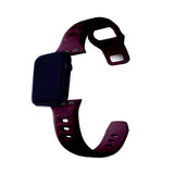 3mk Silicone Watch Strap for Apple Watch 42 / 44 / 45 / 49 mm - Burgundy