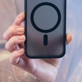 3mk Smoke MagCase with MagSafe for Samsung Galaxy S24 - semi-transparent