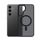 3mk Smoke MagCase with MagSafe for Samsung Galaxy S24 - semi-transparent