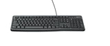 Logitech Keyboard K120 for Business tastatur Kontor USB QWERTY US International Sort