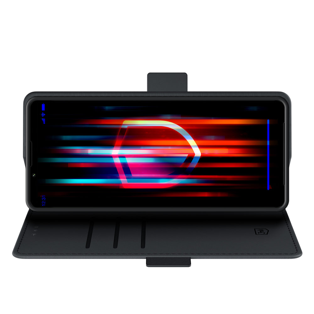 3mk Wallet Case for Sony Xperia 1 V - Black