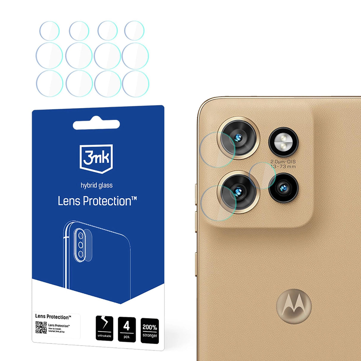 Kamera Cover 3mk Lens Protection til Motorola Edge 50 Neo