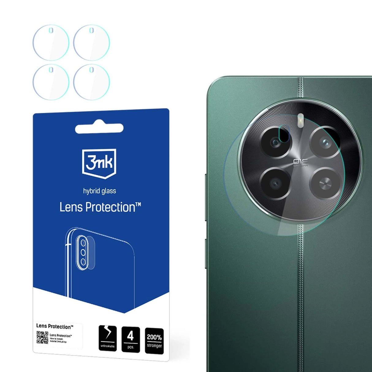 Kamera Cover 3mk Lens Protection til Realme 12 4G