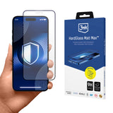 Matte hærdet glas 3mk HardGlass Matt Max til Apple iPhone 15 Plus