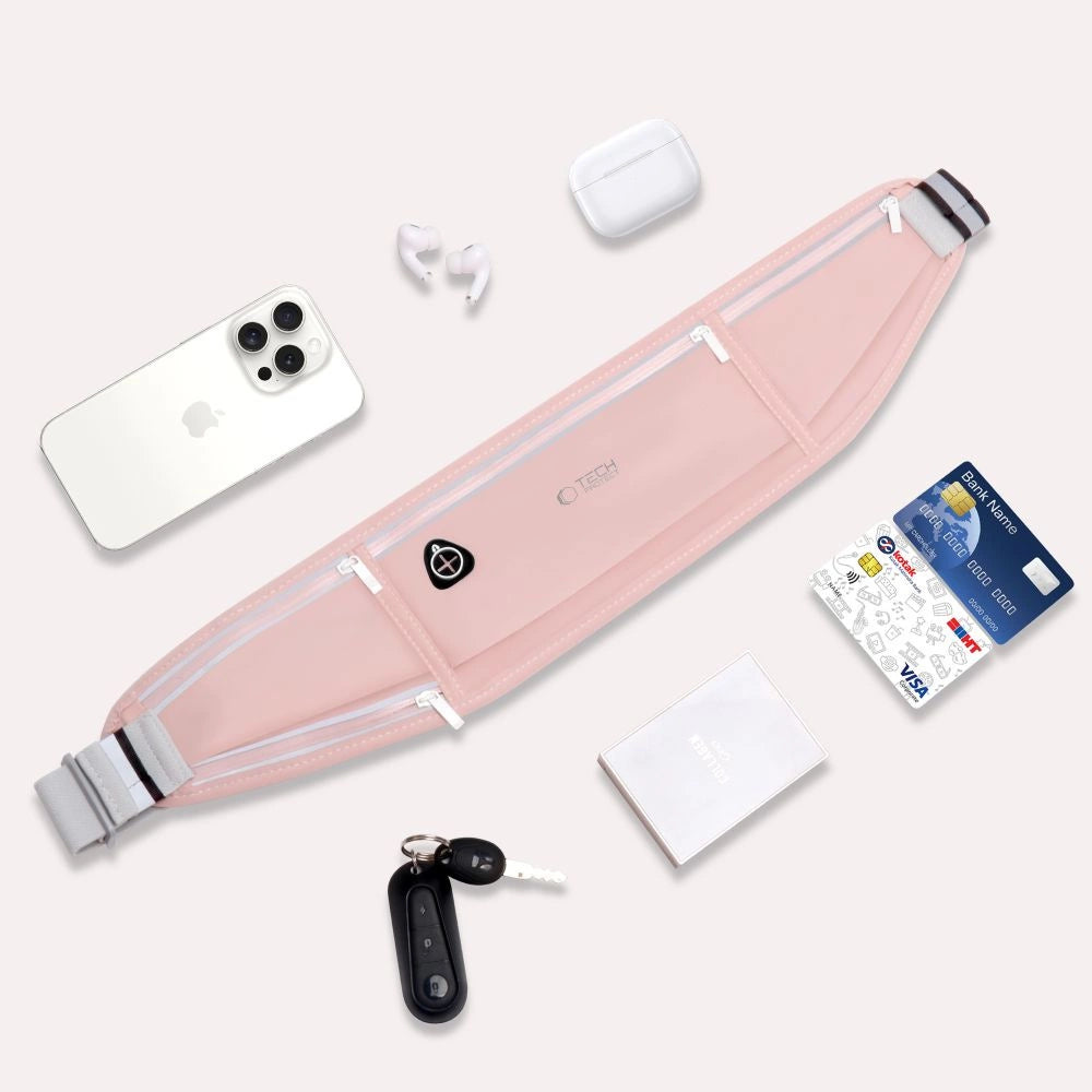 Tech-Protect M3 Universal Sport Tail Bag - Pink