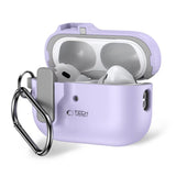 Tech-Protect Slim Hook Case med Carabiner til Apple AirPods Pro 1 / 2 - Purple