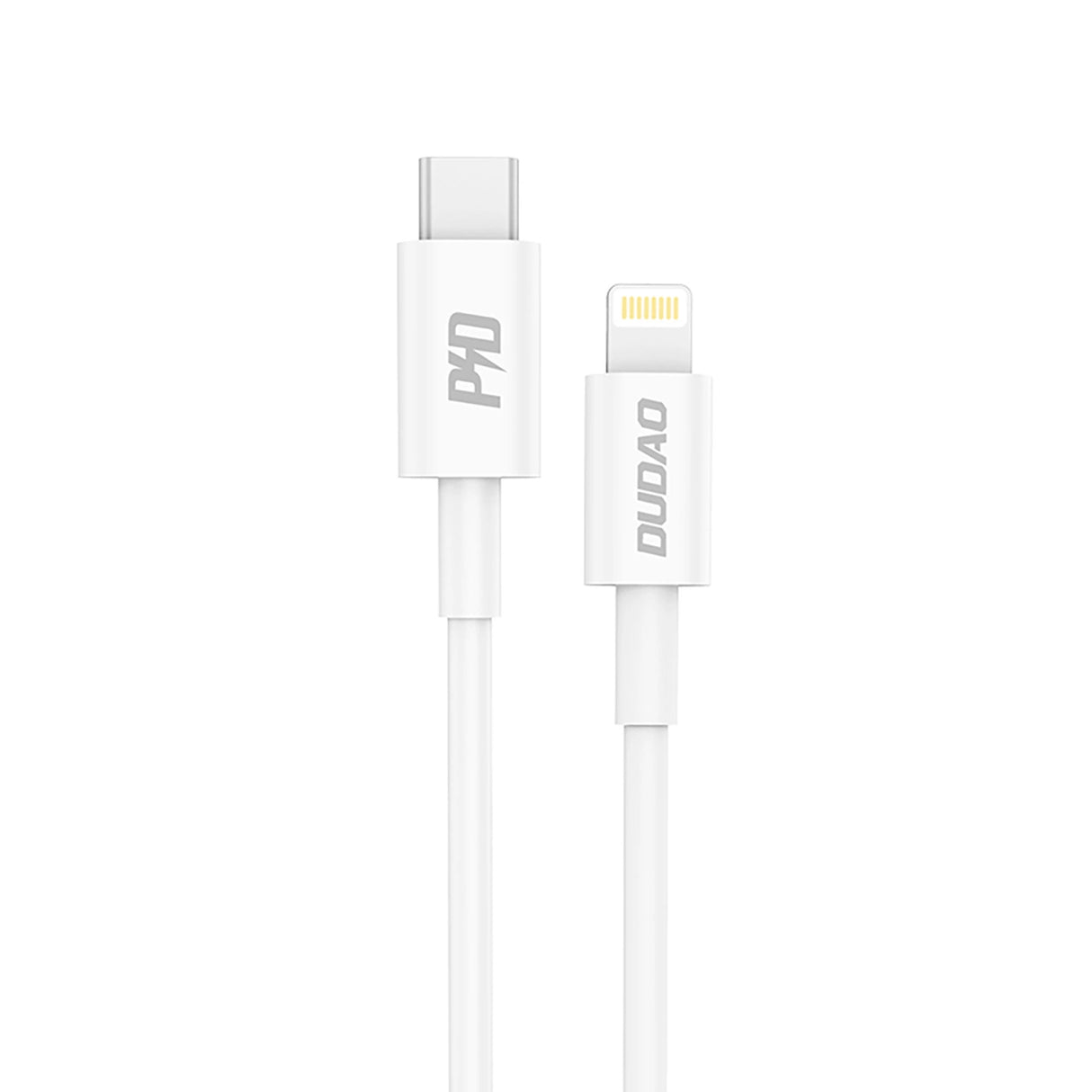 Dudao L6X USB-C - Lightning PD 20W 1m Kabel - Hvid