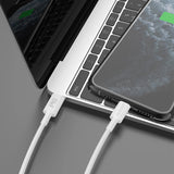 Dudao L6X USB-C - Lightning PD 20W 1m Kabel - Hvid