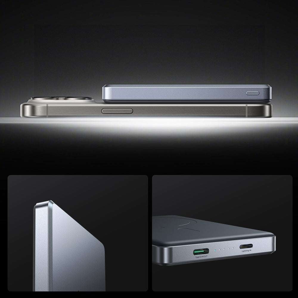 Joyroom JR-PBM08 Pro 10000mAh Ultrathin Powerbank - Grå