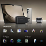 Joyroom JR-TCG13 45W GaN Wall Charger til Samsung Ultra - sort