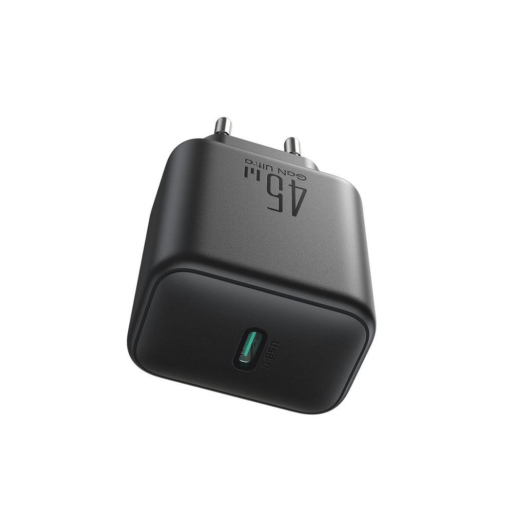 Joyroom JR-TCG13 45W GaN Wall Charger til Samsung Ultra - sort