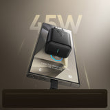 Joyroom JR-TCG13 45W GaN Wall Charger til Samsung Ultra - sort