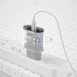 Dudao A14EUC PD 20W USB-C Wall Charger med kabel - hvid