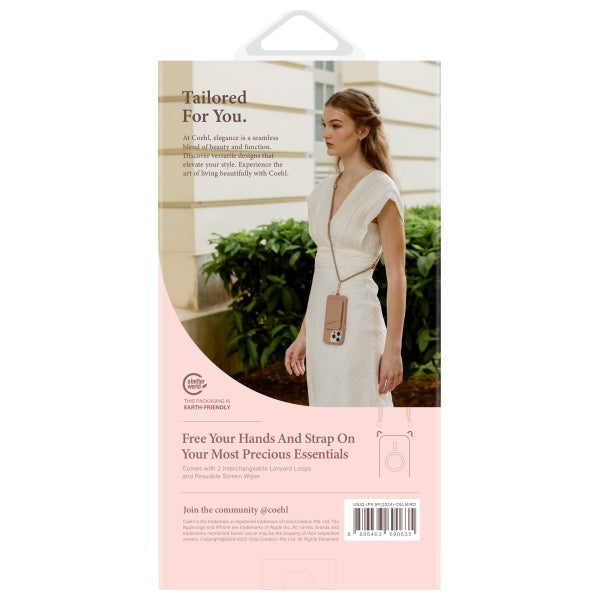 Uniq Coehl Celest Magnetisk opladningsfoder til iPhone 16 Pro Max - Iridescent