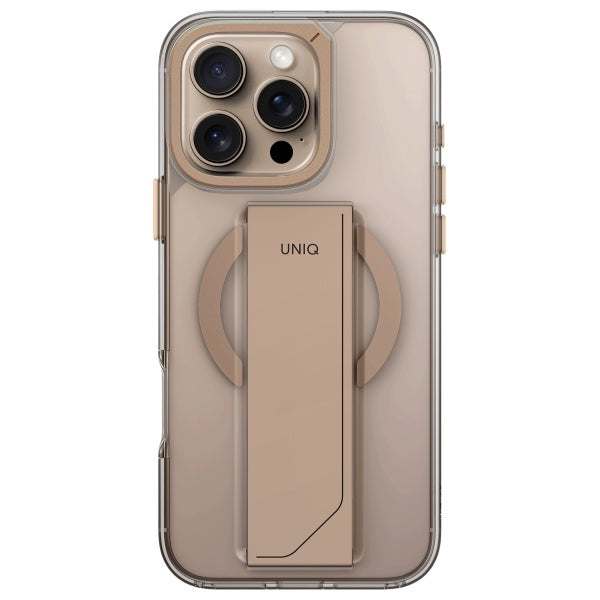 Uniq Heldro Max Magclick opladningsfodral til iPhone 16 Pro Max - guld