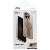 Uniq Heldro Max Magclick opladningsfodral til iPhone 16 Pro Max - guld
