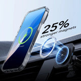 ESR Classic Hybrid Kickstand Halolock MagSafe Case Set + hærdet glas til iPhone 16 PLUS - Clear