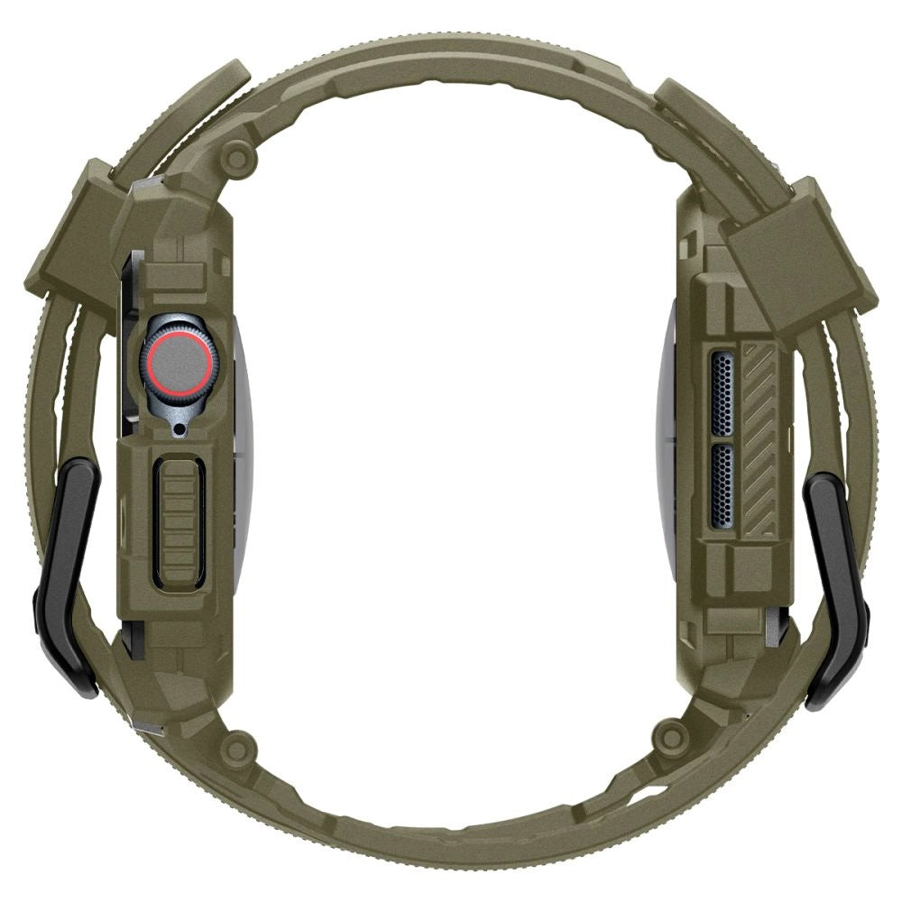 Spigen Rugged Armor  Pro  Strap til Apple Watch 10 (46MM) - Grøn