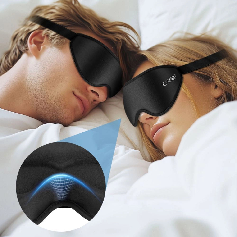 Tech-Protect Eyeshade Sleep Mask - sort
