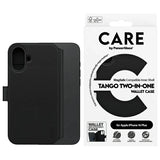 CARE af PanzerGlass Feature Tango 2in1 Wallet MagSafe Case til iPhone 16 Plus - sort