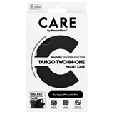 CARE af PanzerGlass Feature Tango 2in1 Wallet MagSafe Case til iPhone 16 Plus - sort