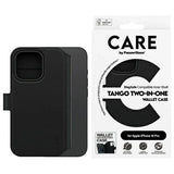 CARE af PanzerGlass Feature Tango 2in1 Wallet MagSafe Case til iPhone 16 Pro - sort