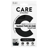 CARE af PanzerGlass Feature Tango 2in1 Wallet MagSafe Case til iPhone 16 Pro - sort