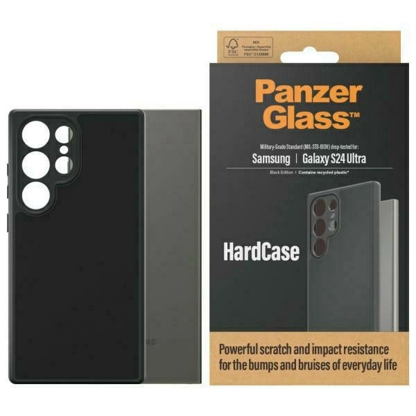 PanzerGlass HardCase Military grade til Samsung Galaxy S24 Ultra - sort
